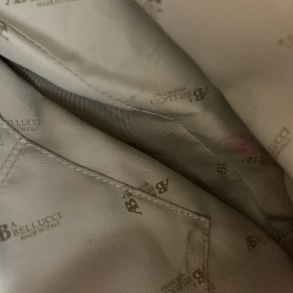 A Bellucci Leather handbag Red Made In Italy - Picture 7 of 8